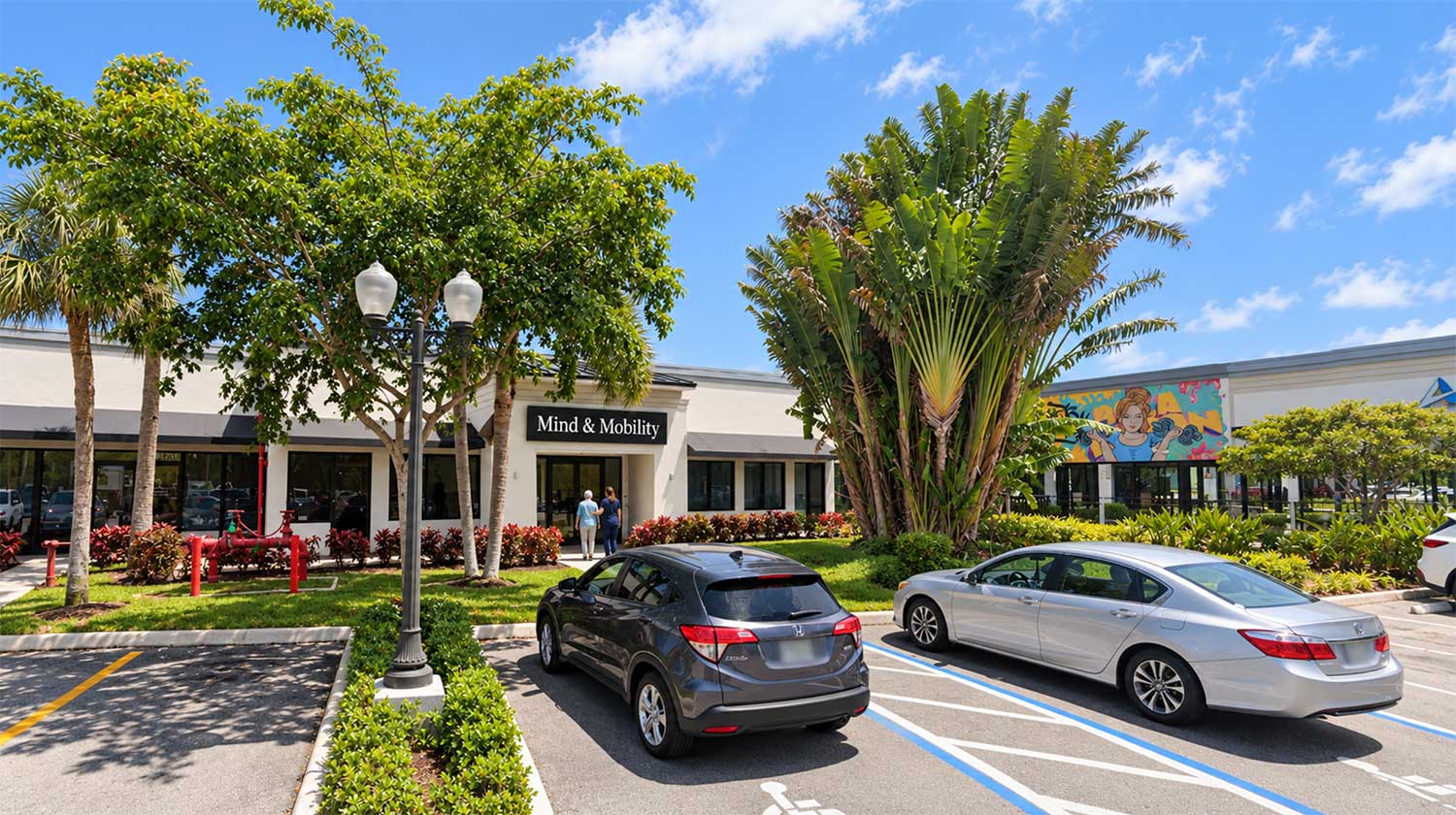 Boca Raton outpatient therapy clinic building